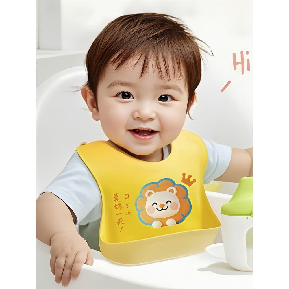 Bebê comer babador crianças mais de 3 anos de idade jardim de infância comida complementar babador alimentação do bebê S