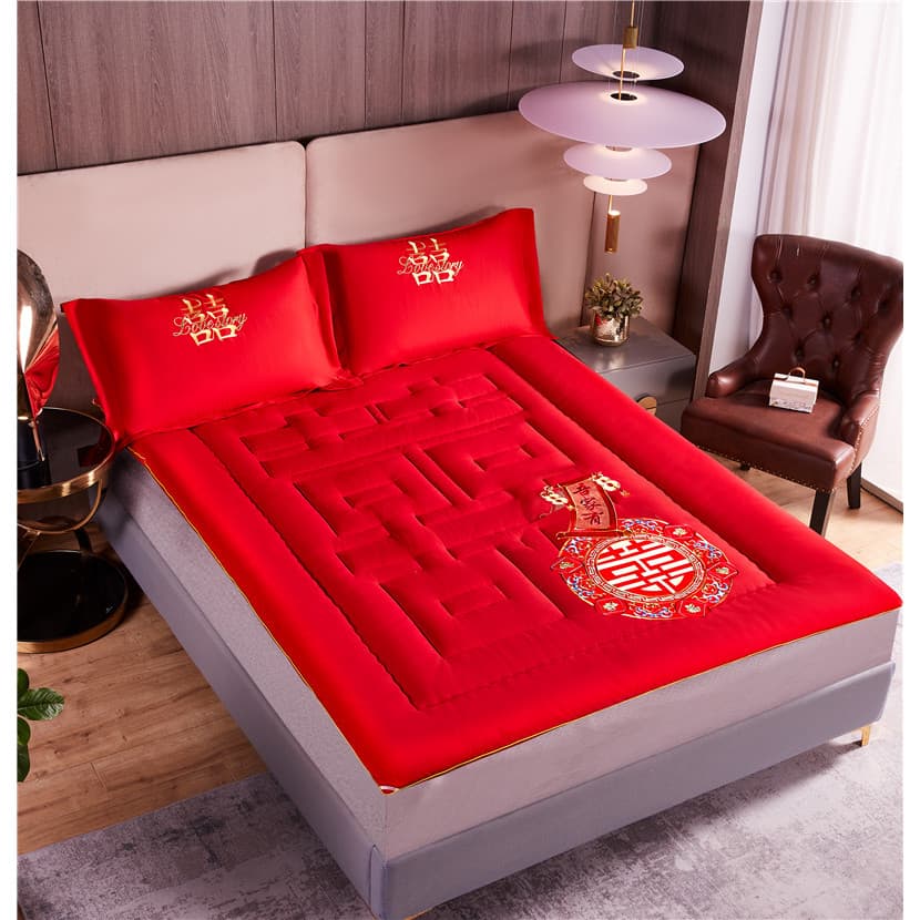 Grande vermelho colchão de casamento colchão de casamento colchão colcha casa 1.8/2.0m cama Kang colcha nova casa casame