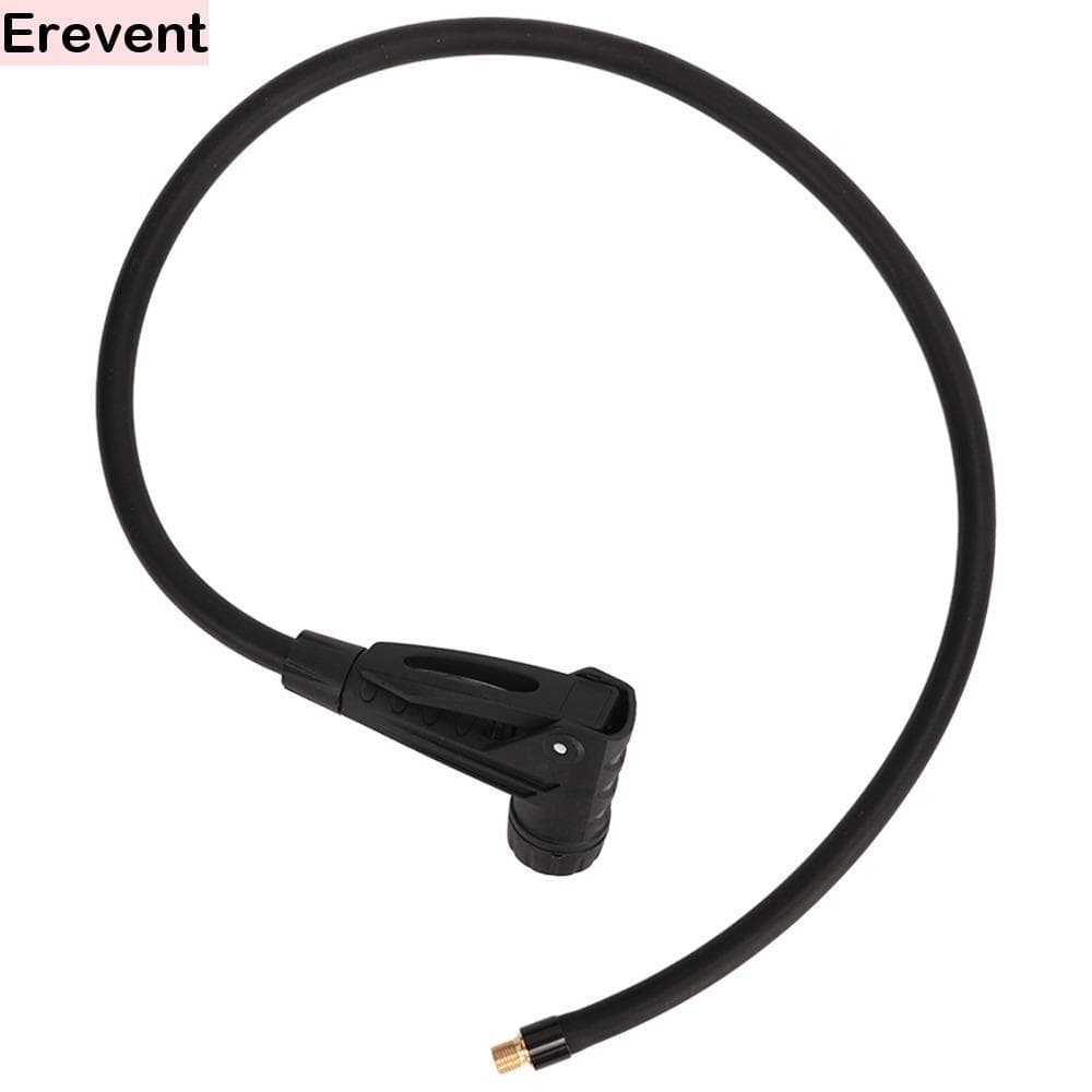Tubo De Extensão Da Bomba Do Inflador Pôr Sol , Conector Push-on Mangueira Flexível Preta De Ar , 60cm