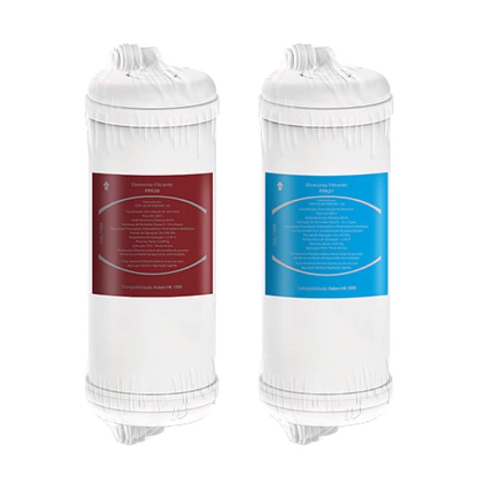 Kit Filtro Refil para Purificador de Água Hoken HK1000 - Planeta Água