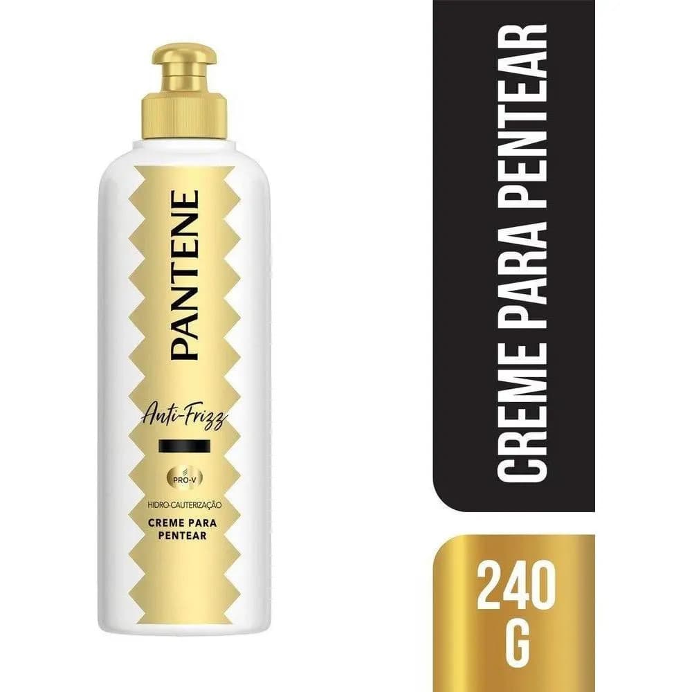 Creme para Pentear Hidrocauterização Anti Frizz Pantene 240ml
