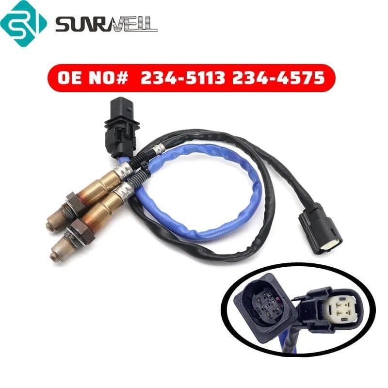 2 Peças Sensor De Oxigênio Upstream + Downstream 234-4575 234-5113 Para Ford Focus 2012-2014 Fusion 2013 BB5Z-9G444-A 8F