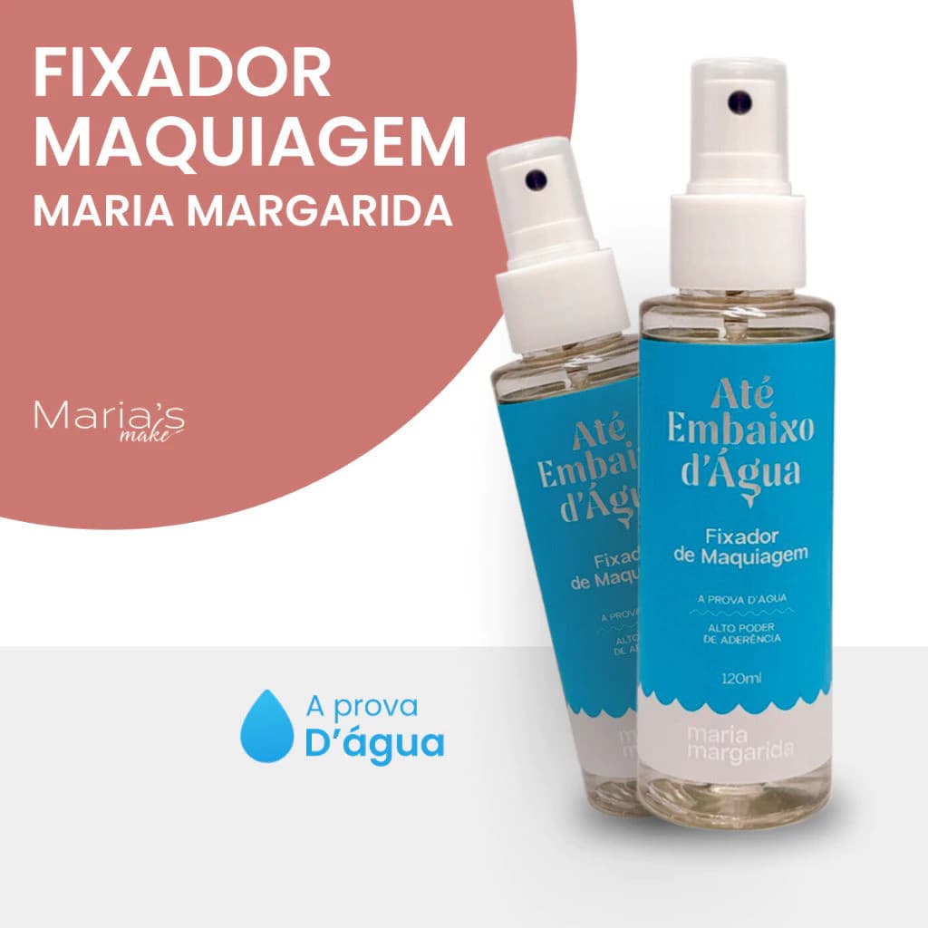 Fixador de Maquiagem Bruma 120ml Alta Aderência Longa Duração Spray Uniforme