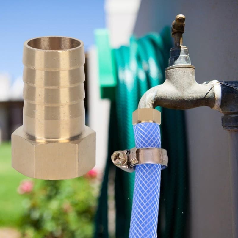 Kelln Adaptador De Encaixe De Mangueira De Latão De 4 Pontos Rosca Interna Tipo Pesado Para Durabilidade E Confiabilidad