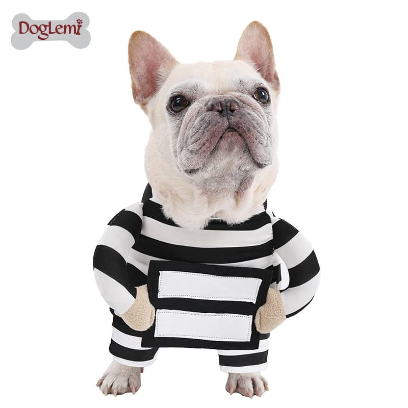 Fantasia De Transformação De Prisão De Cachorro De Halloween , Roupas Fofas E Engraçadas