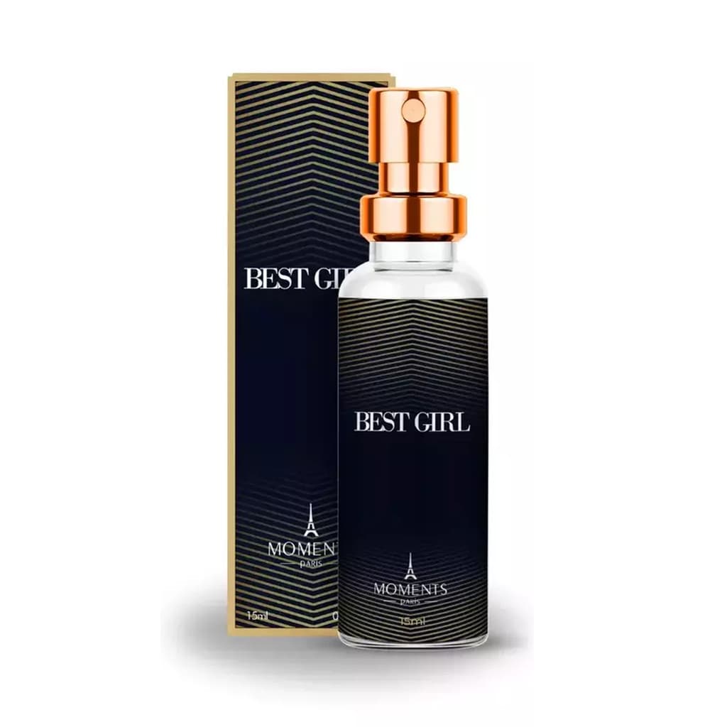 Perfume Best Girl  Colecionável Feminino Moments Paris 15 ml