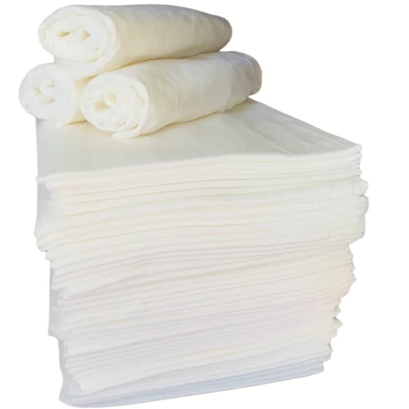 toalha corporal descartavel para banho higiene de idosos e acamados em viscose.
