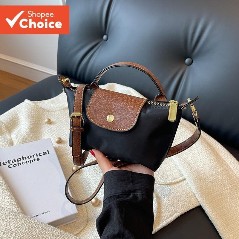 Bolsa Crossbody Dumpling – Feminina Com Alça Ajustável Mini De Grife Para Itens Essenciais Do Dia A ​