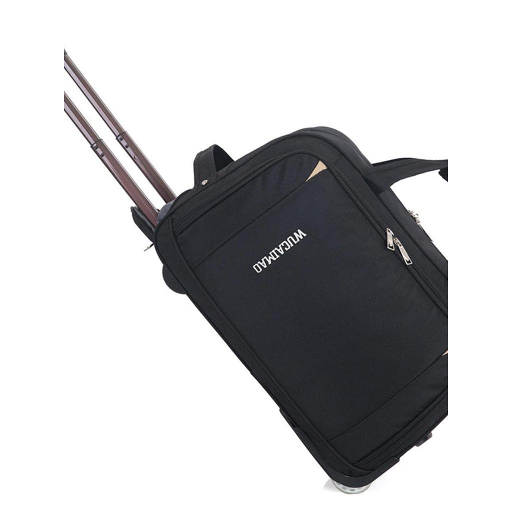 Saco de carrinho masculino feminino grande capacidade saco de viagem dobrável lazer saco de bagagem portátil rebocador s