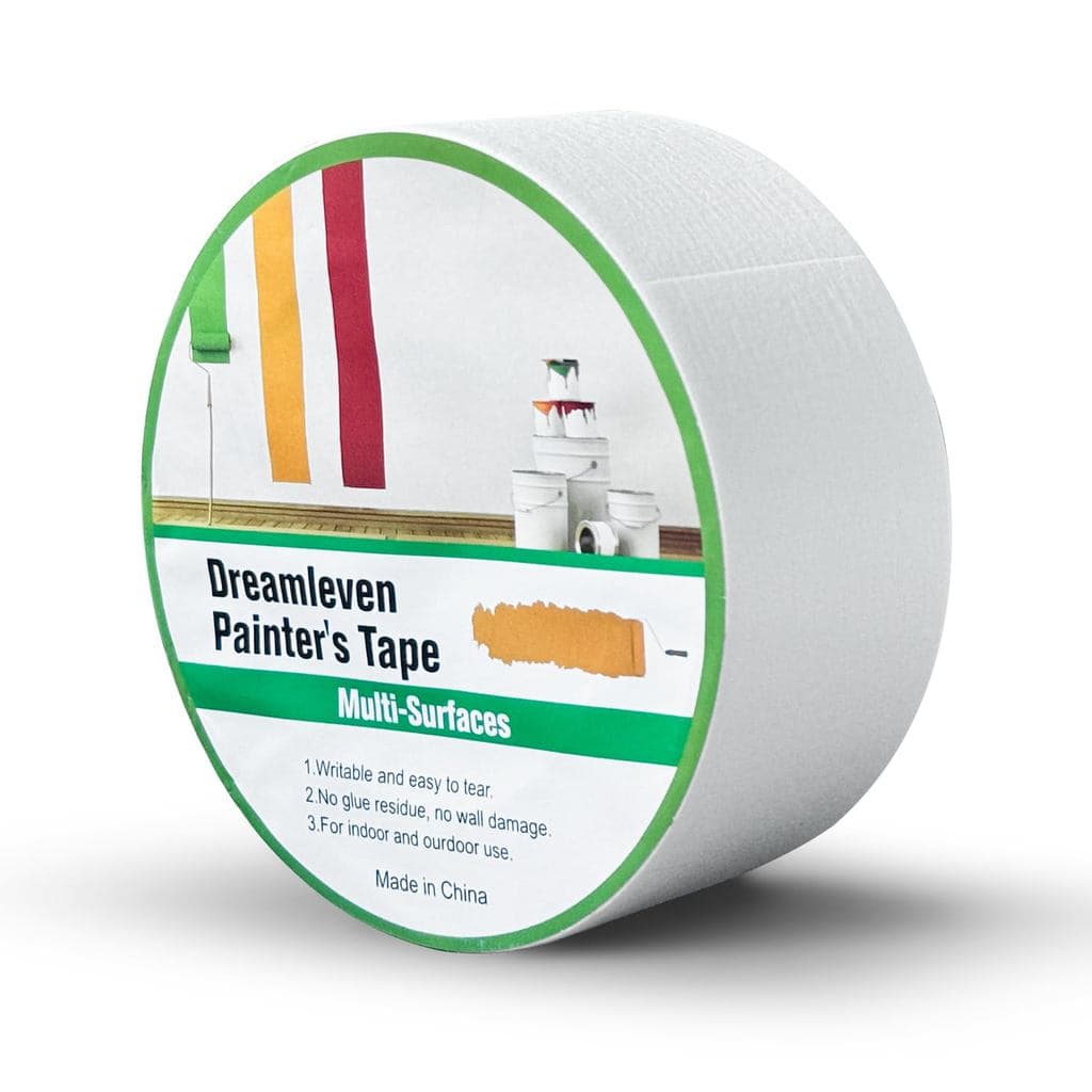 Fita Adesiva Branca para Pintura 2 Polegadas de Largura x 60 Jardas, Fitas Washi Brancas Decorativas, Fita Adesiva Branc