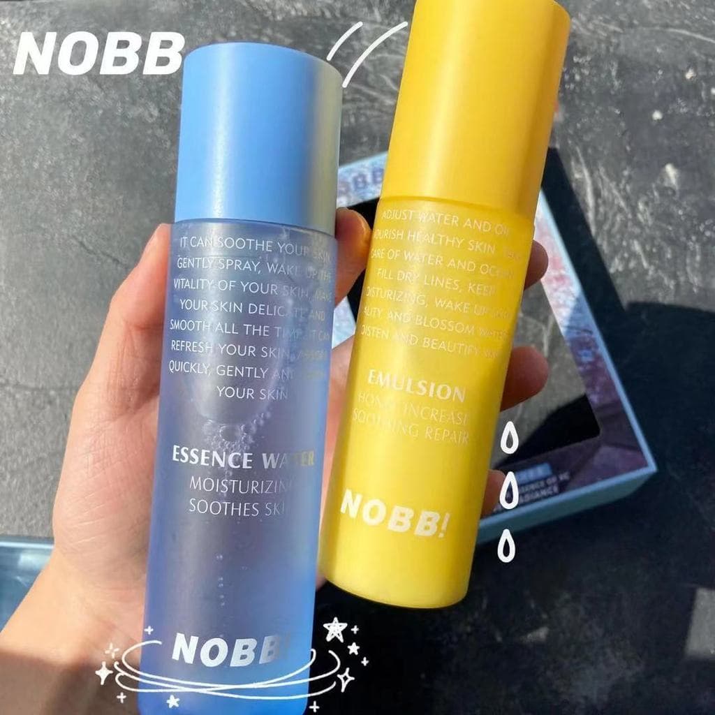 Nobb Dimensional C conjunto de loção iluminadora pura conjunto de 2 peças estudante feminino outono inverno Toner mascul