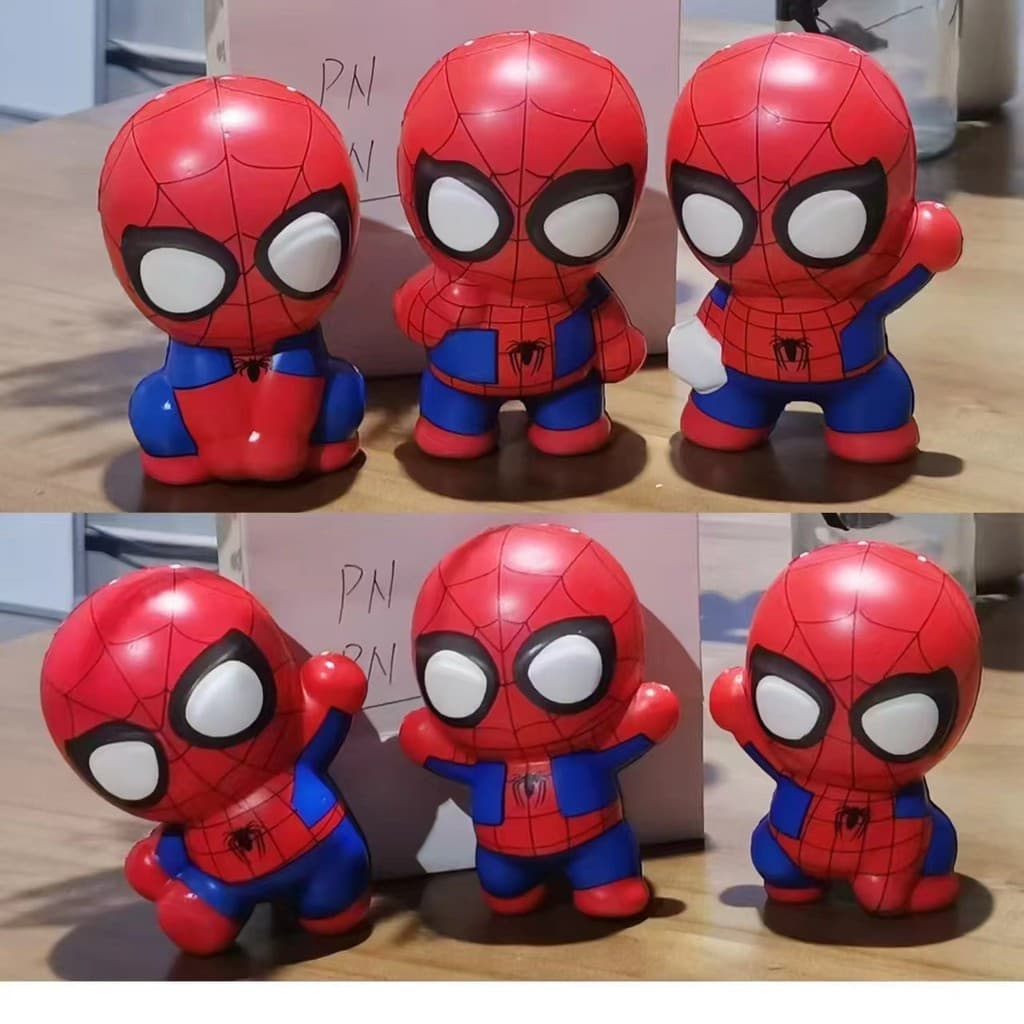 squishy Homem Aranha brinquedos anti stress/Spider man/estresse de espremer espinha/apertar/grande/ante/para ansiedade