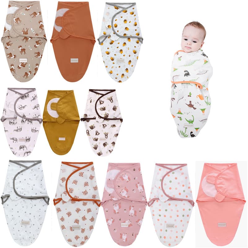 Baby Swaddle Wrap Parisarc 100 % Algodão Macio Produtos Para Bebês Recém-Nascidos Bebê Manta & Swaddling Saco De Dormir