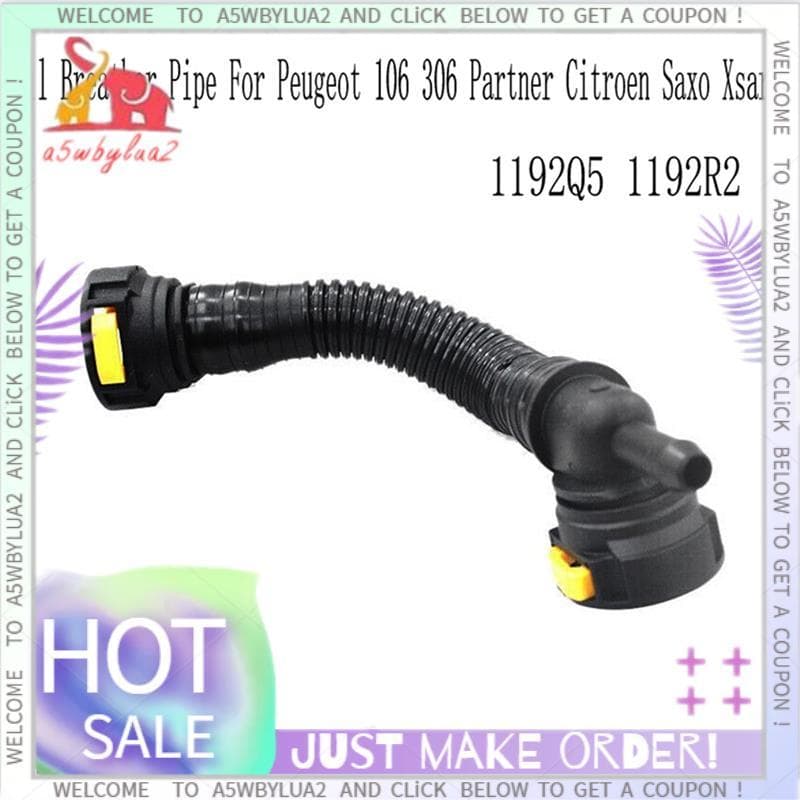 1192Q5 1192R2 Tubo De Ventilação Do Cárter Carro Respiro De Óleo Para 106 306 Partner Xsara