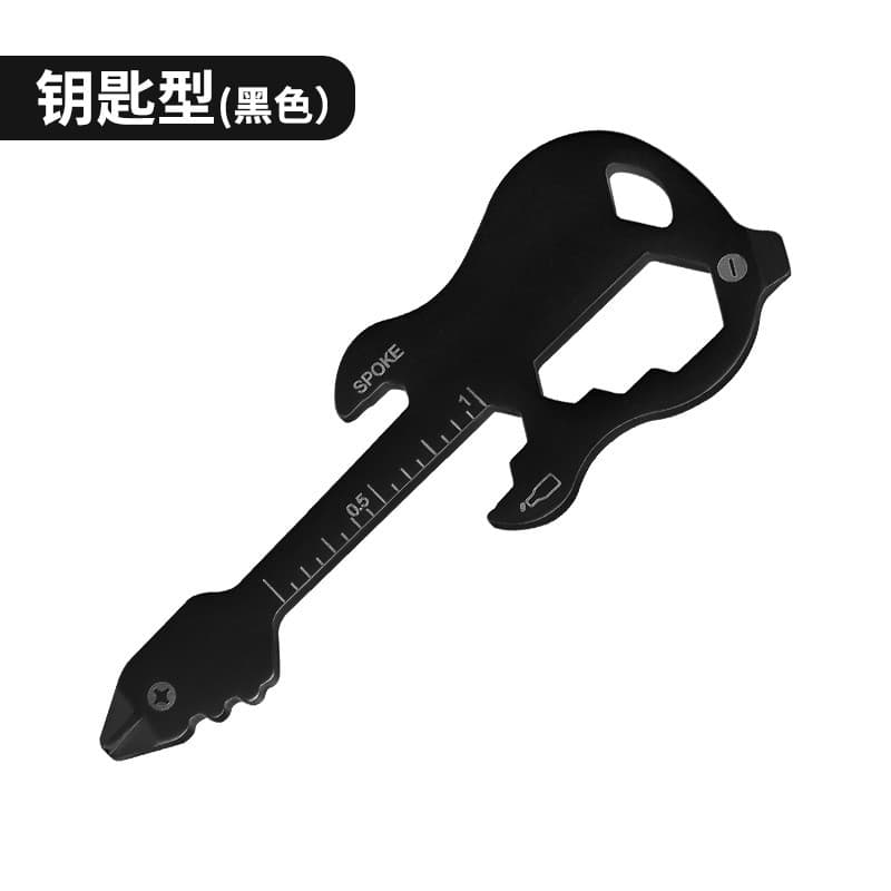 Presente ferramenta de bolso multifuncional chaveiro Multi-purpose ferramenta cartão EDC acampamento ao ar livre portáti