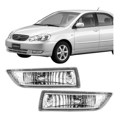 Farol Auxiliar Corolla 2003 04 E Fielder 2005 06 07 Par
