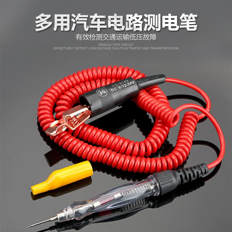 Fukuoka 12v24V caneta elétrica para carro, linha de teste, luz de teste de alta precisão, caneta de luz de teste m