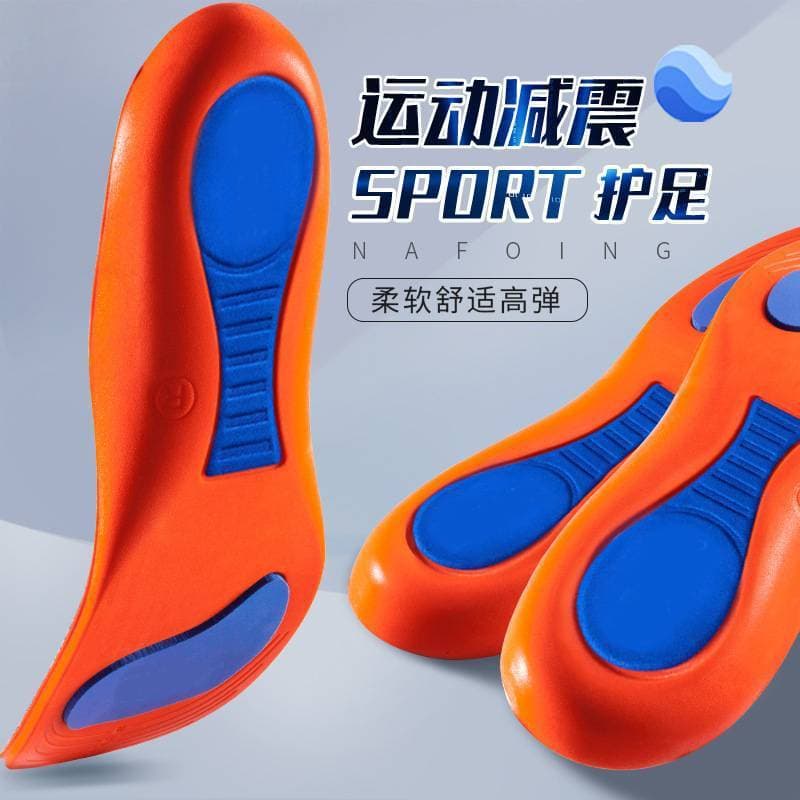Palmilhas esportivas para o verão, palmilhas masculinas macias, absorventes de impacto e de suor, com amortecimento tota