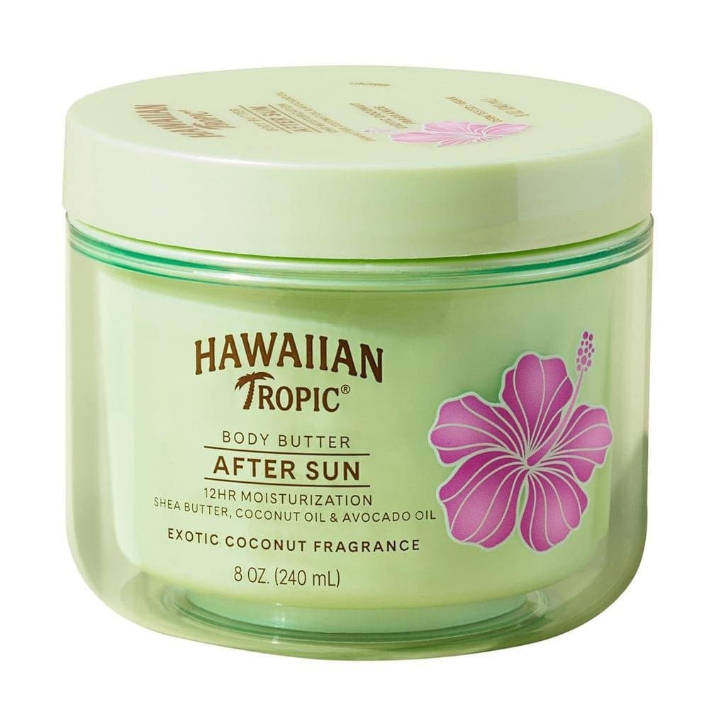 Loção Corporal Pós-Sol com Óleo de Coco Tropical Havaiano, 8 onças, hidratante pós-sol, hidratante pós-sol de coco, loçã