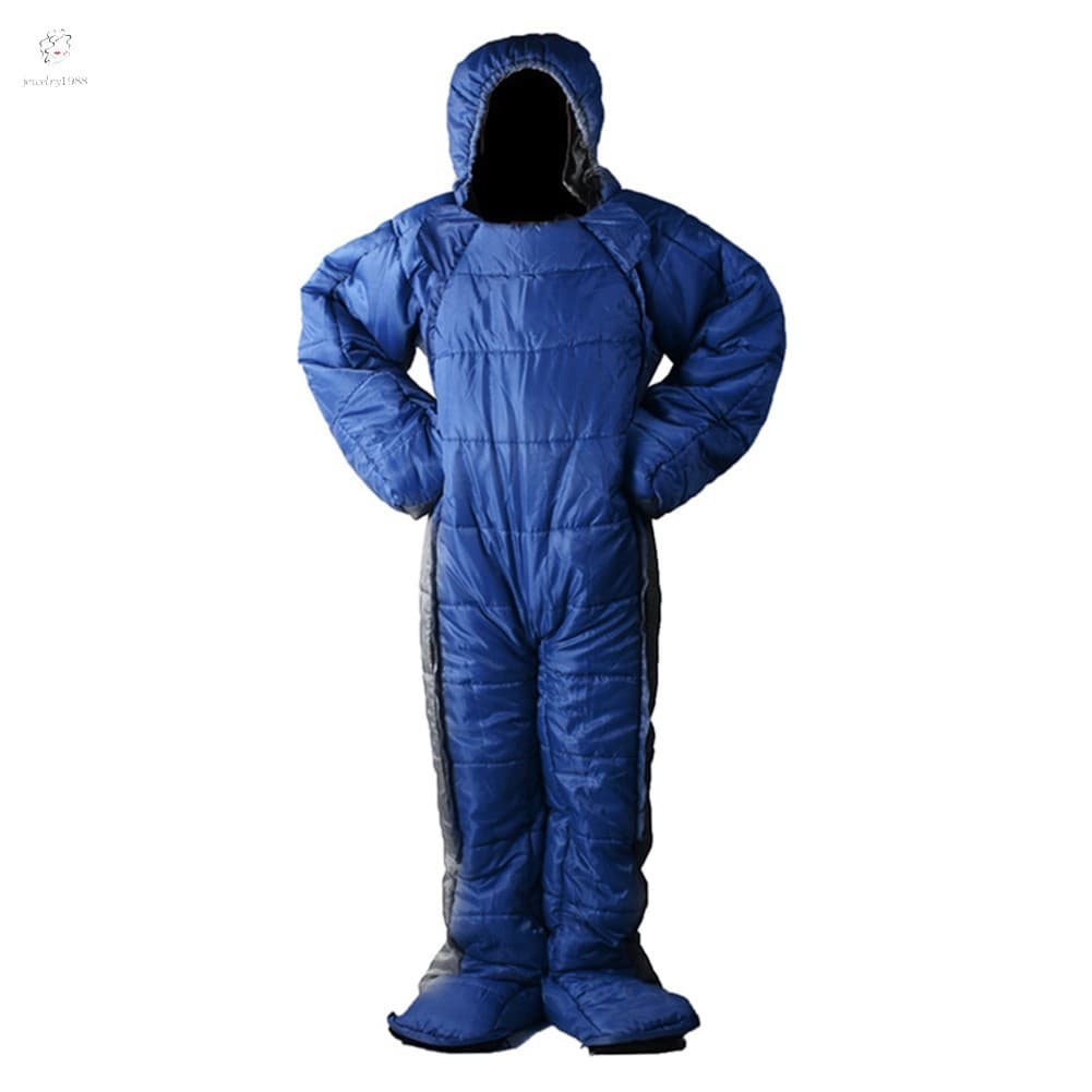 Saco De Dormir Para Caminhada Adulto , Estilo Múmia Cheio De Algodão Acampamento Ao Ar Livre , Tamanho Estendido Uso Em