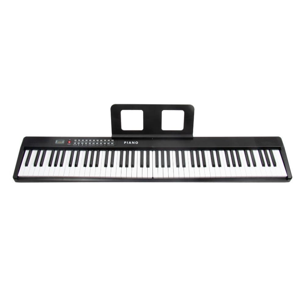 Piano Digital Dobrável 88 Teclas Sensitivas Bluetooth