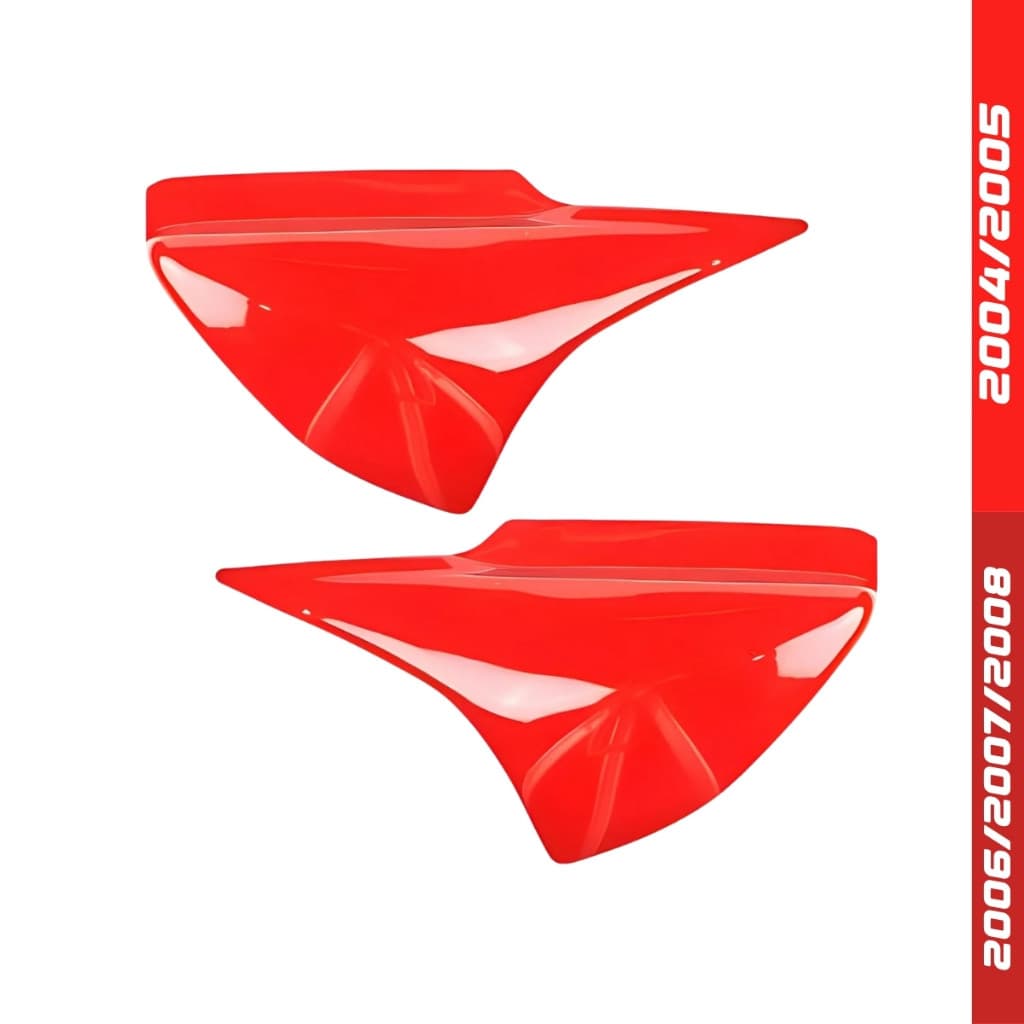 Carenagem Tampa Lateral Titan 150 Vermelho 04/08 Caruaru e Guarau Pintado Envernizado  Original