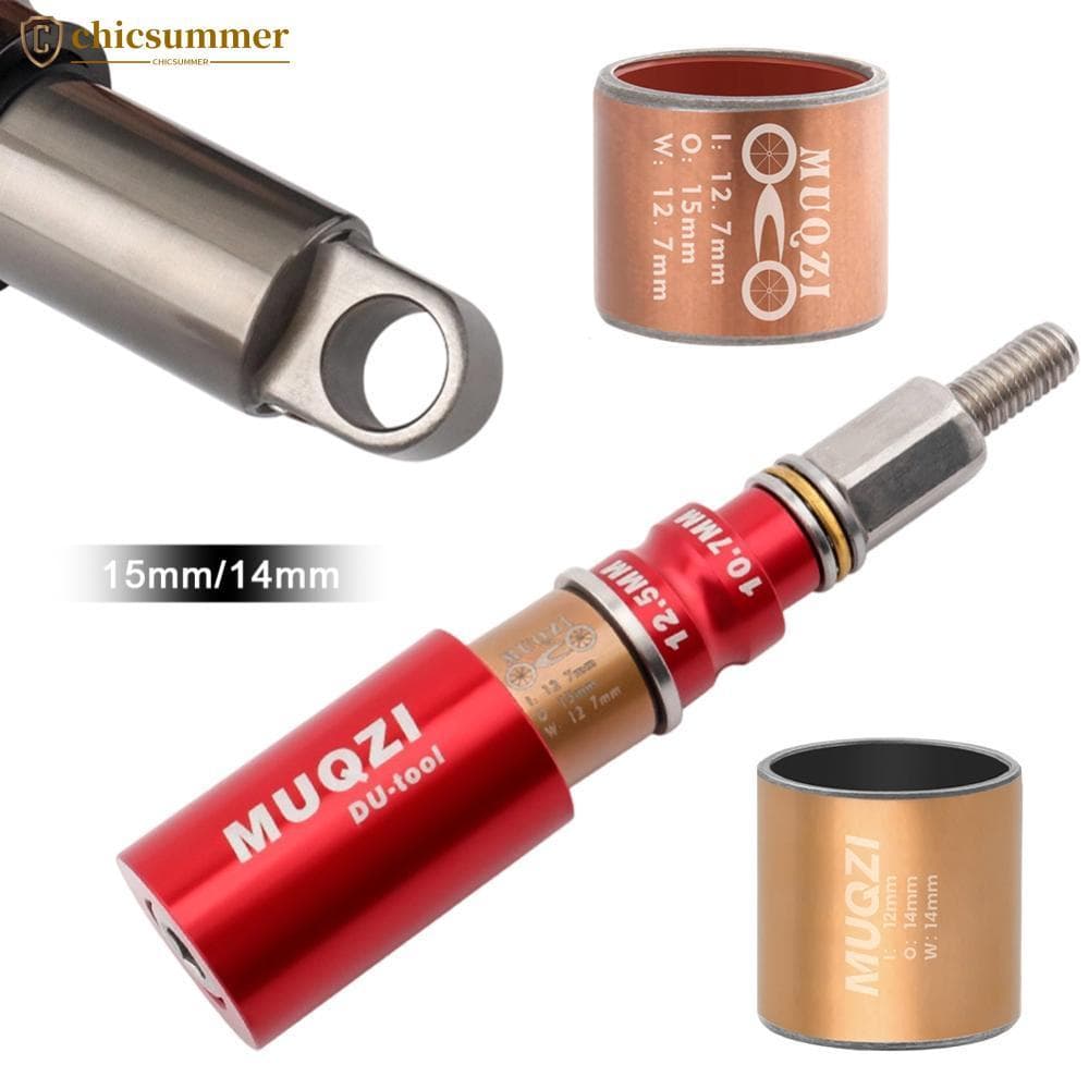 CHICSUMMER 1PC DU Bucha Para 14/15MM Mountain Bike Choque Traseiro Sem Óleo Pivô Amortecedor Manga Reparação Peça De Rep