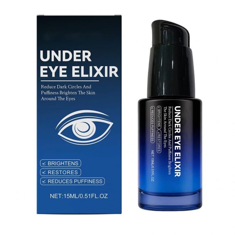 Sérum Nutritivo para Olhos Masculinos 15ml/0,51 onças líquidas - Fórmula hidratante com dispensador de bomba FSPJ