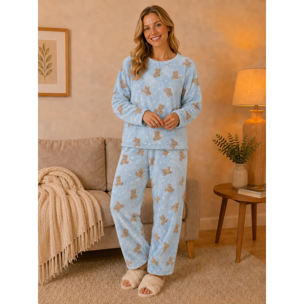 Pijama Comfy Estampa 96 Urso