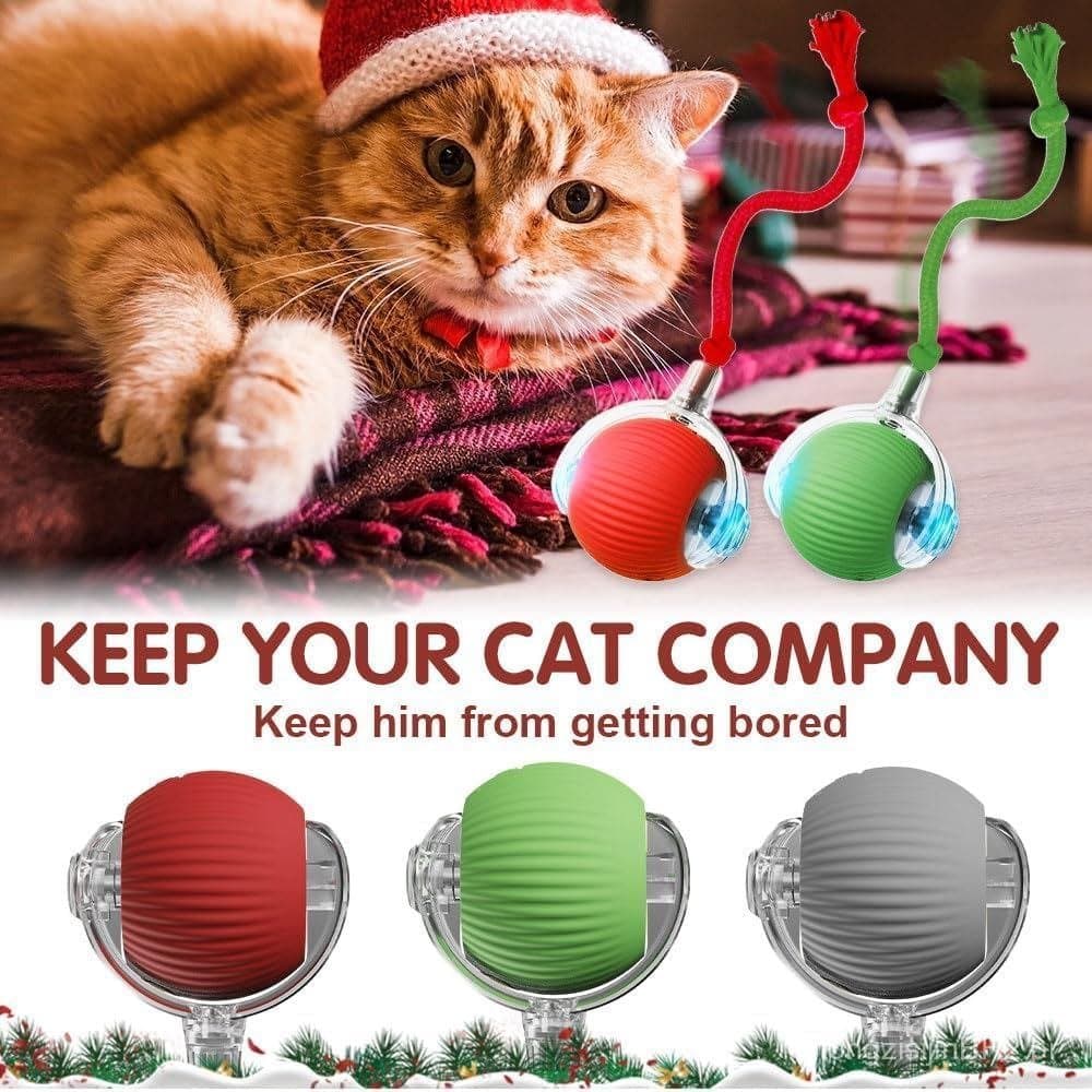 Brinquedo Interativo para Gatos, Novo Brinquedo para Gatos de Interior 2026, Brinquedos Inteligentes em Forma de Bola Ro