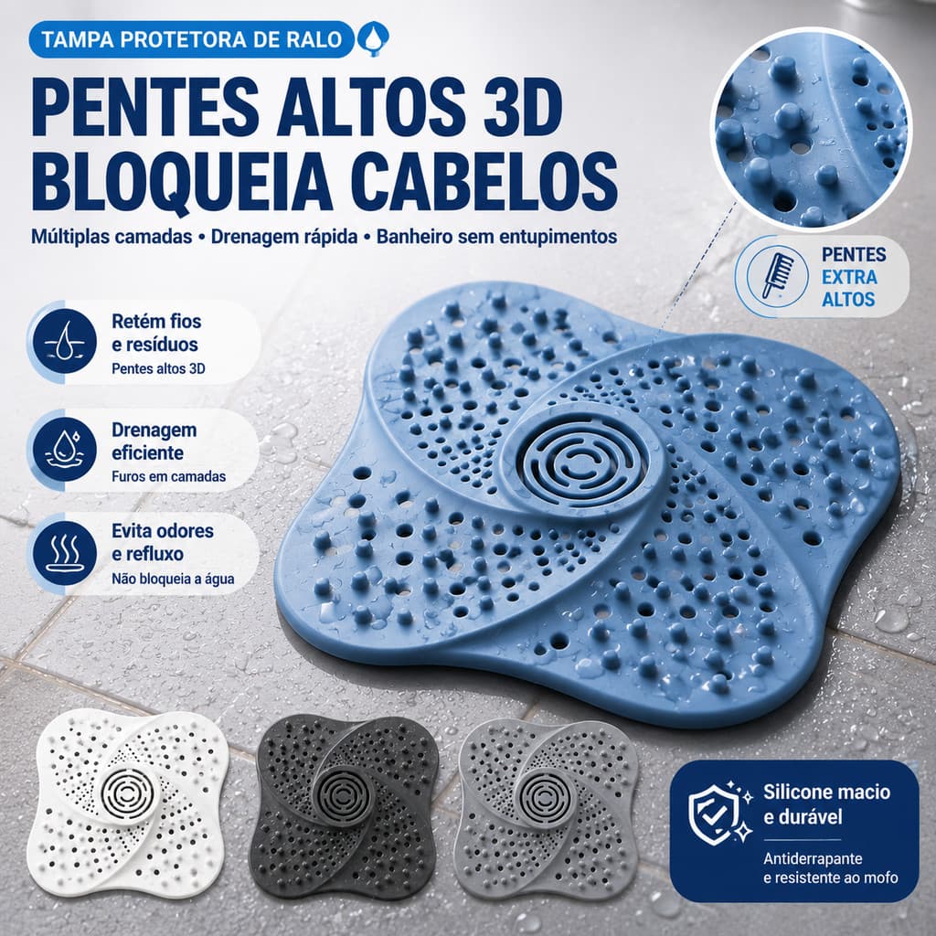 Silicone tampa ralo filtro universal base com ventosa anti cabelo anti insetos design de alça pia banheiro lavanderia