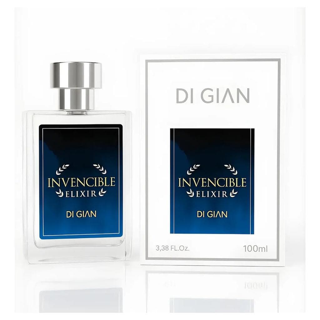 Perfume Masculino Invencible Elixir Di Gian Eau de Parfum EDP 100ml Original | Alta Fixação e Longa Duração
