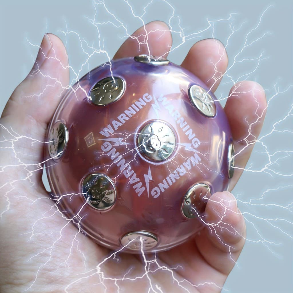 Brinquedo de brincadeira de bola de choque elétrico <Hot Potatos} Jogo para aliviar o estresse, piada divertida, adequad