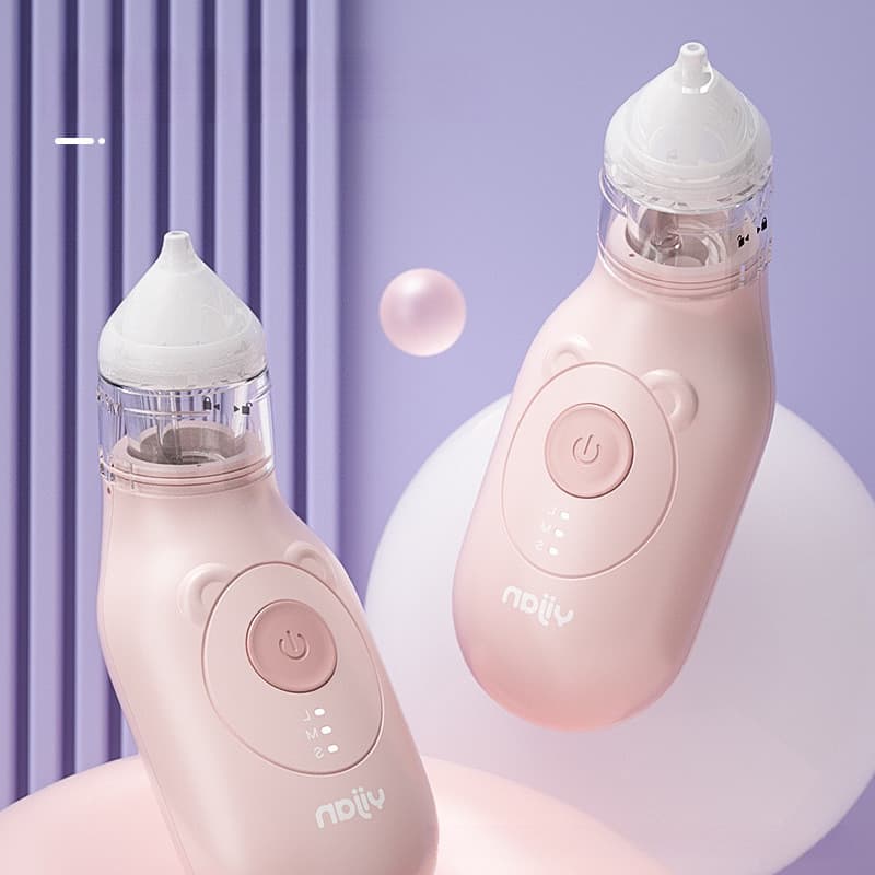 Aspirador nasal elétrico recém-nascido bebê criança aspirador nasal limpador de congestão nasal