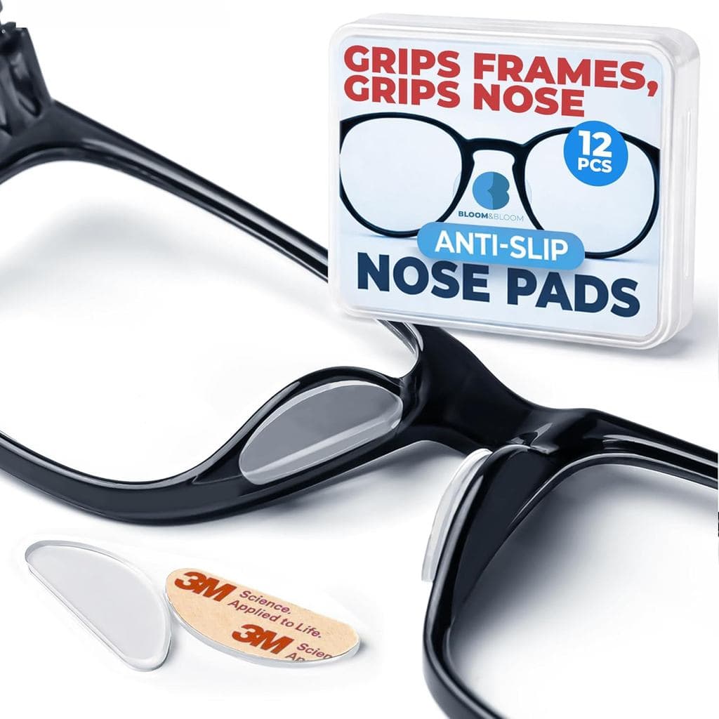 Anti-Slipnosepadsforóculos , Dual-Gripdesigncom3mframeadesivo Enosegrip , Ultrafino0.03 " Stick-On Eyeglasspads , Transp