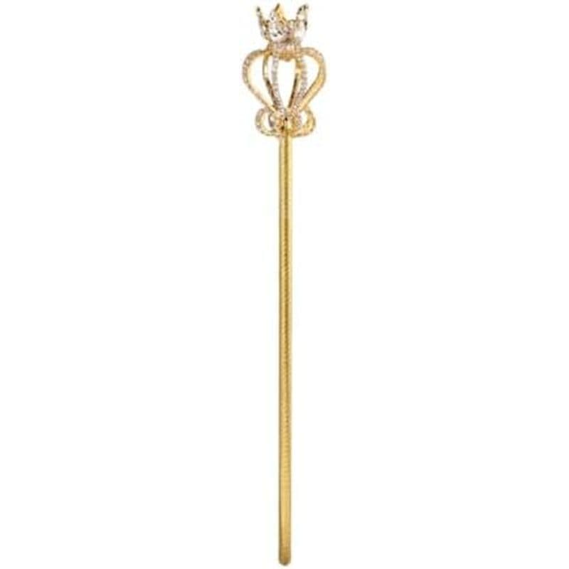 Acessório De Fantasia De Concurso De Rei Cetro De Strass Para Casamento ,