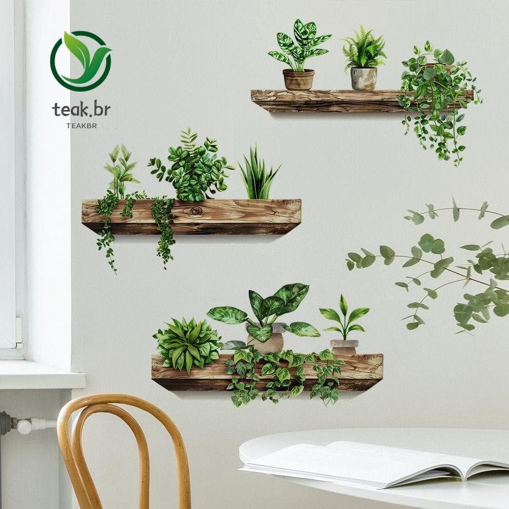 Mural De Parede TEABR , Adesivos Criativos Removíveis , Acessórios Para Decoração De Casa , Arte Autoadesiva