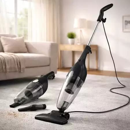 Aspirador Poeira Portatil Vertical 2 em 1 com Fio 110v Potente Leve