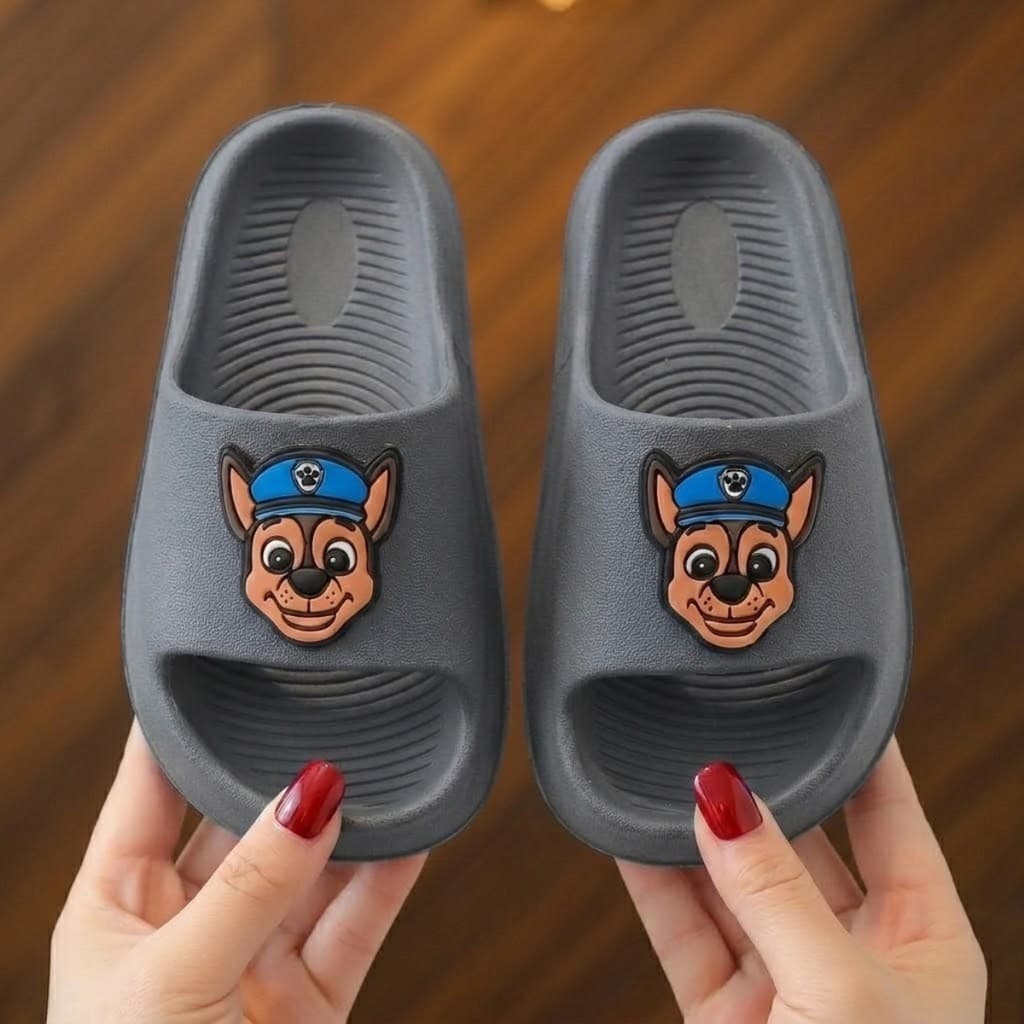 Chinelo Infantil Masculino Nuvem Antiderrapante para Verão Praia e Piscina