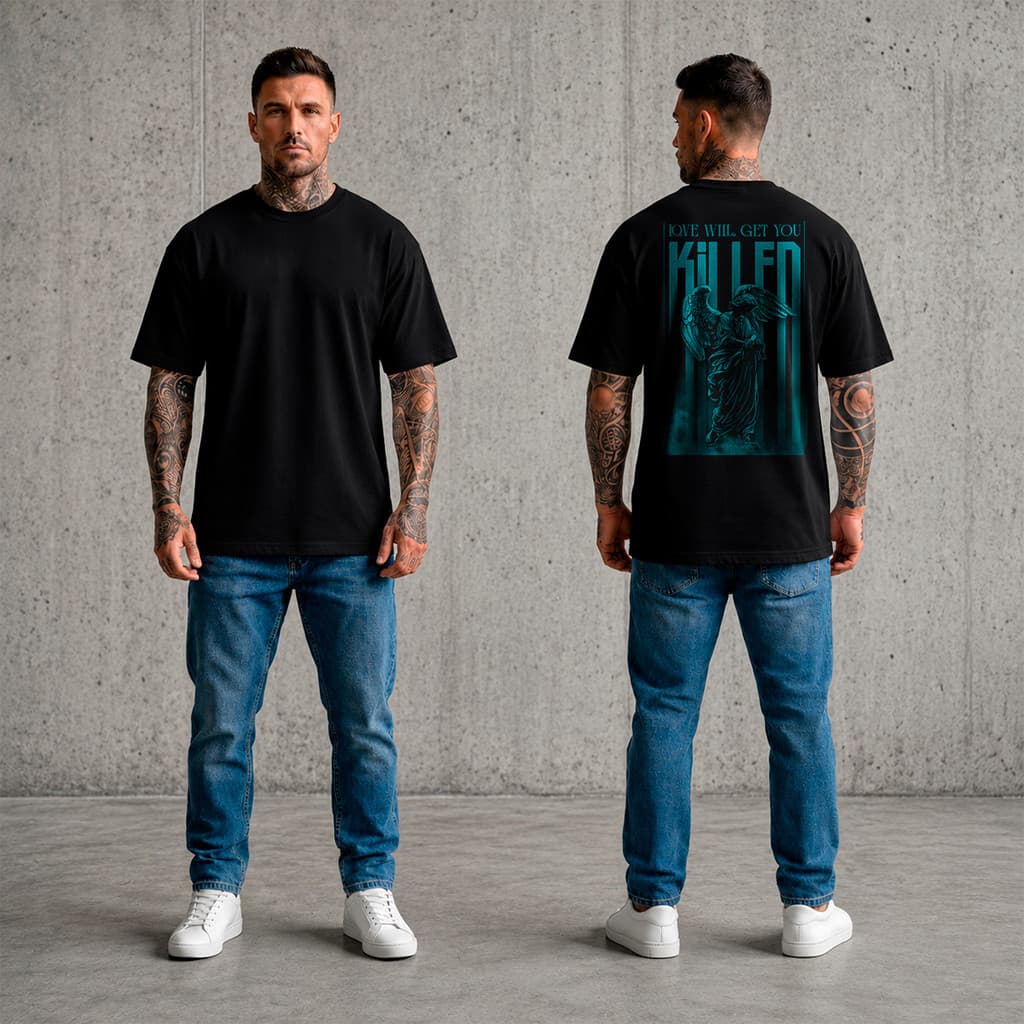 Camiseta masculina estampada street de algodão 30.1 penteado gold varias estampas