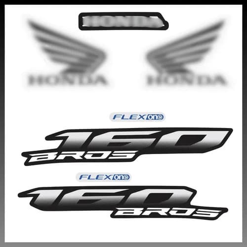 Kit Faixa Adesivo NXR Bros 160 2016 ESDD Cores Variadas