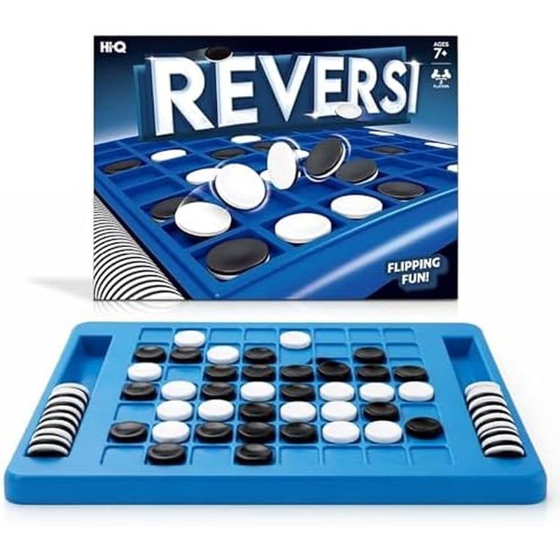 Jogo De Tabuleiro Reversi Para Crianças & amp ; Adultos 14x10x2 Polegadas – Othello Classic-Com 64 Discos Reversíveis Ar