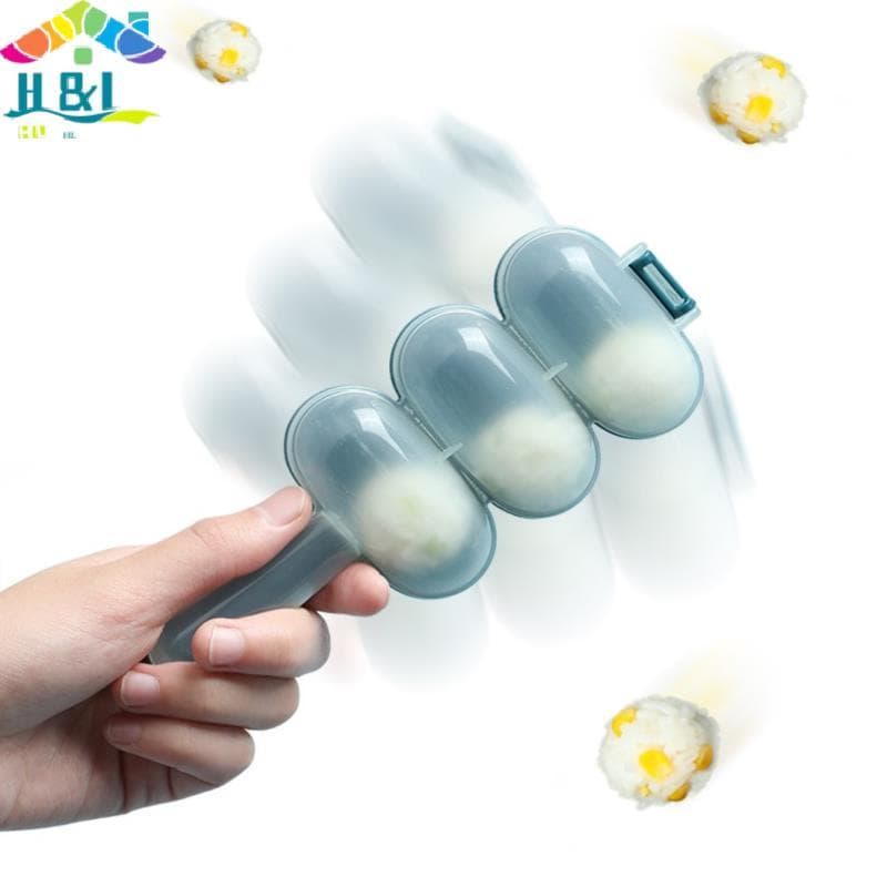 " H & L 1 Pc Criatividade Bola De Arroz Moldes Sushi Mold Maker DIY Molde { th }