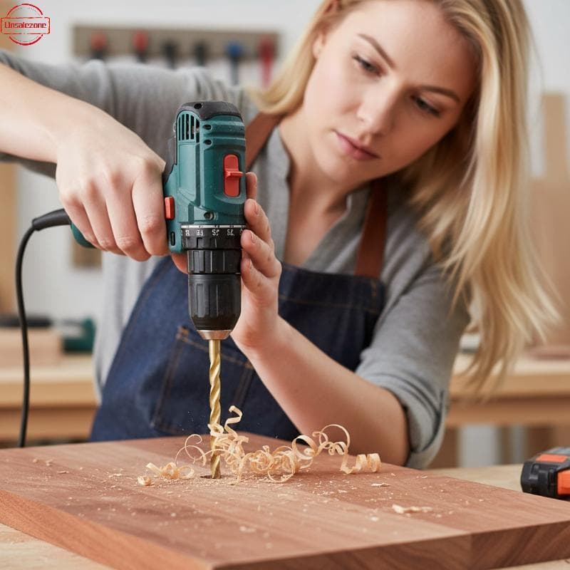 OZTH Broca De Corte De Ponto De Drywall , 10 Peças 1/8 Tamanhos , Adequada Para Serras Espirais Com Zíper Rotativo B84B