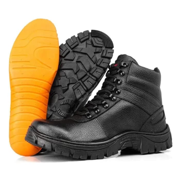 Bota 100% Couro Legitimo Adventure Palmilha Solfgel Promoção