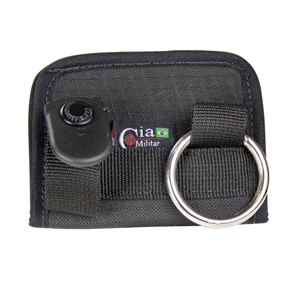 Porta Tonfa Tático Operacional Preto Nylon Resistente