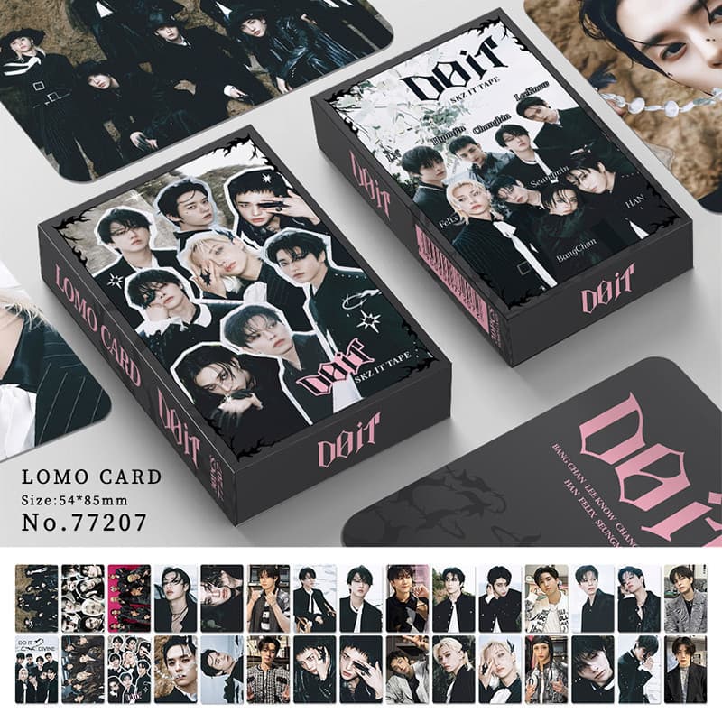 KPOP 30 peças/caixa Photocards Stray Kids DO IT LOMO Card Collection KFIT MOQ7