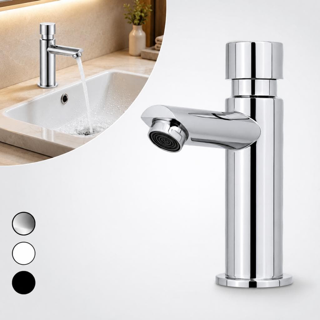 Torneira Automática 1/2" Temporizada com Gatilho Resistência e Eficiência Bruen Diversas Cores.
