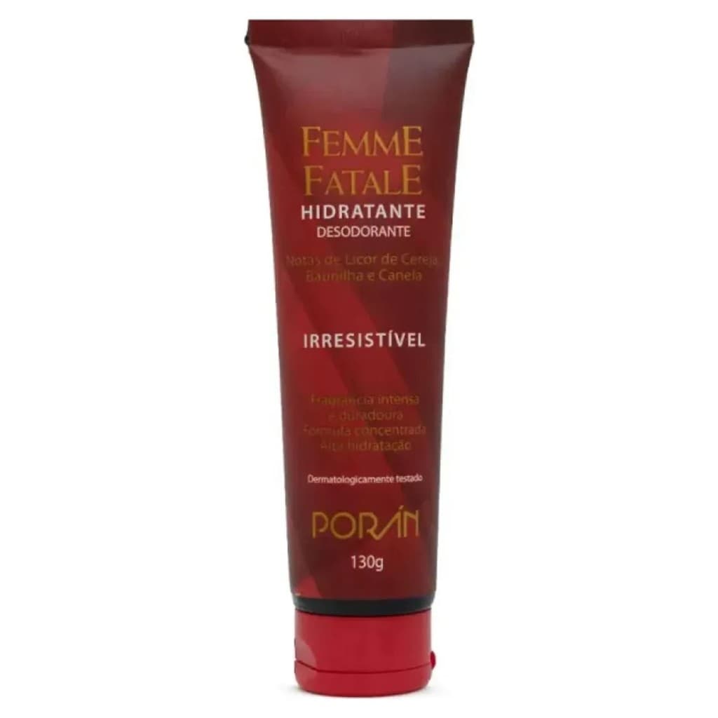 Hidratante Desodorante Femme Fatale Irresistivel Poran