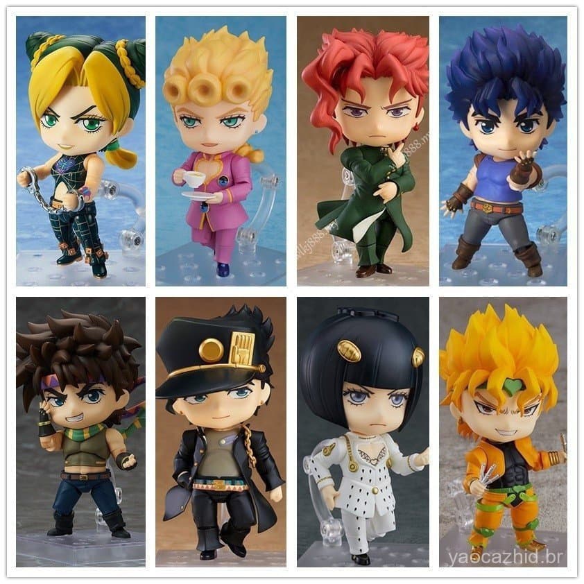 Figura De Ação Com Argila JoJo's Bizarre Adventure/Nendoroid/Kakyoin Nonakaki Rohan Kishibe Dio Brando Kujo Jotaro Decor